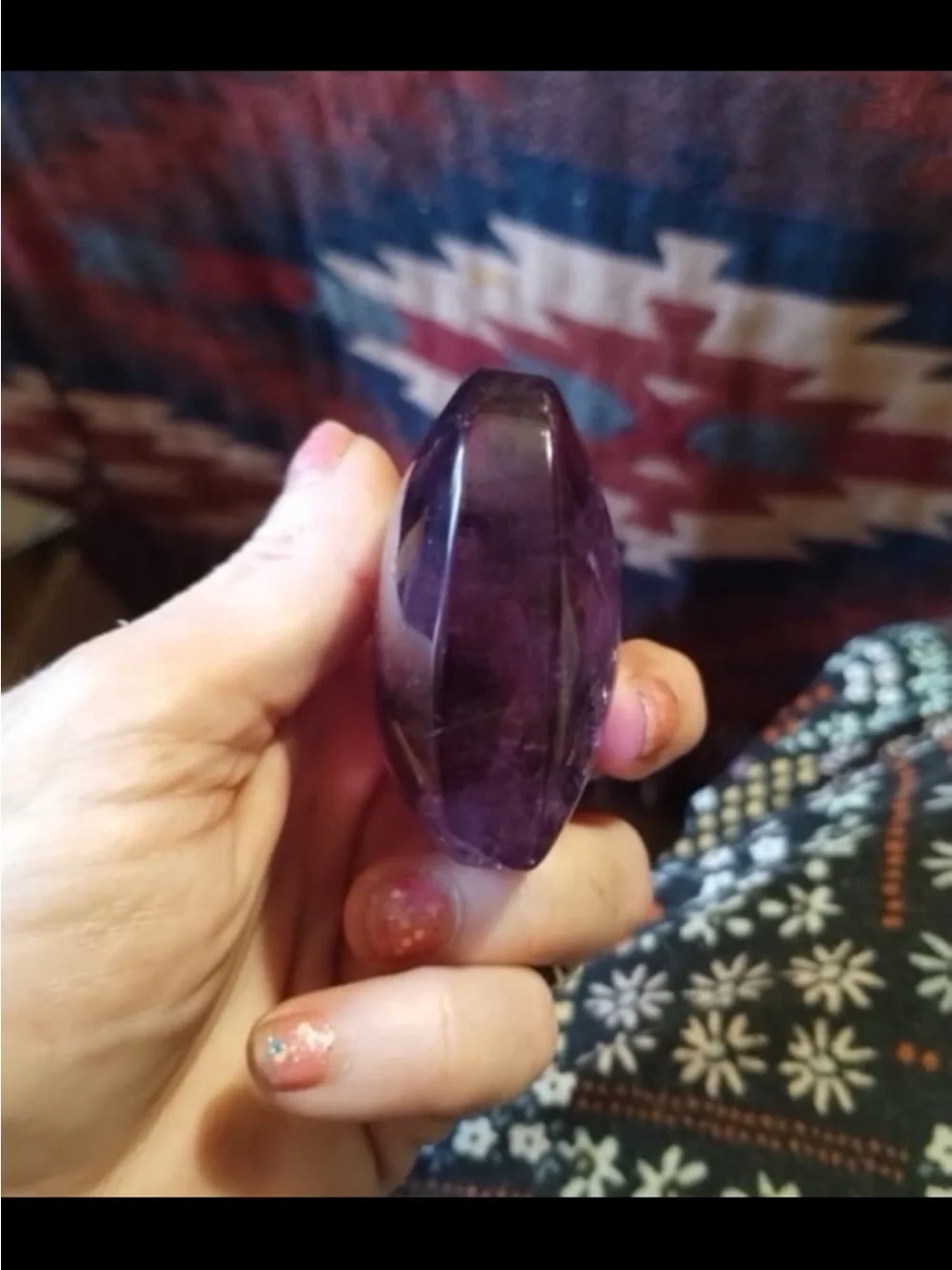 Amethyst Heart Crystal Ametrine HQ
